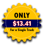 Only $13.41 for a single truck